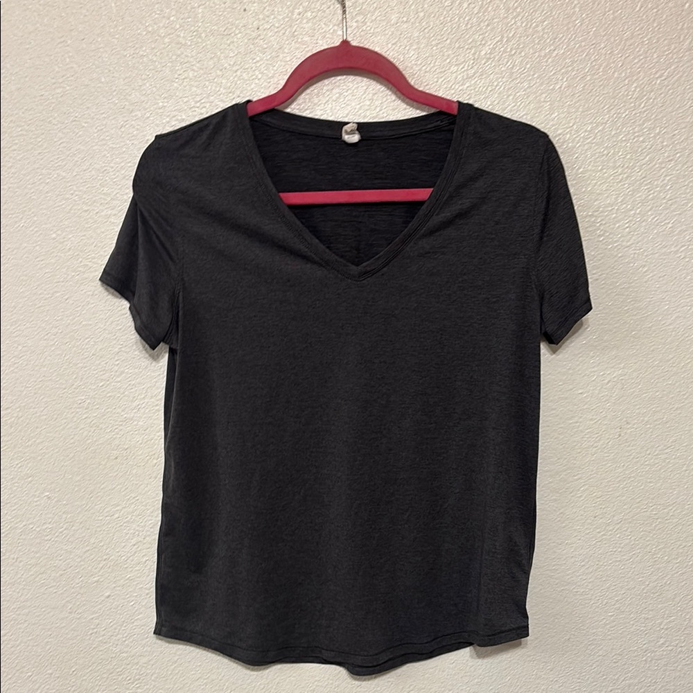 Classic Black V-Neck Women's‎ Top